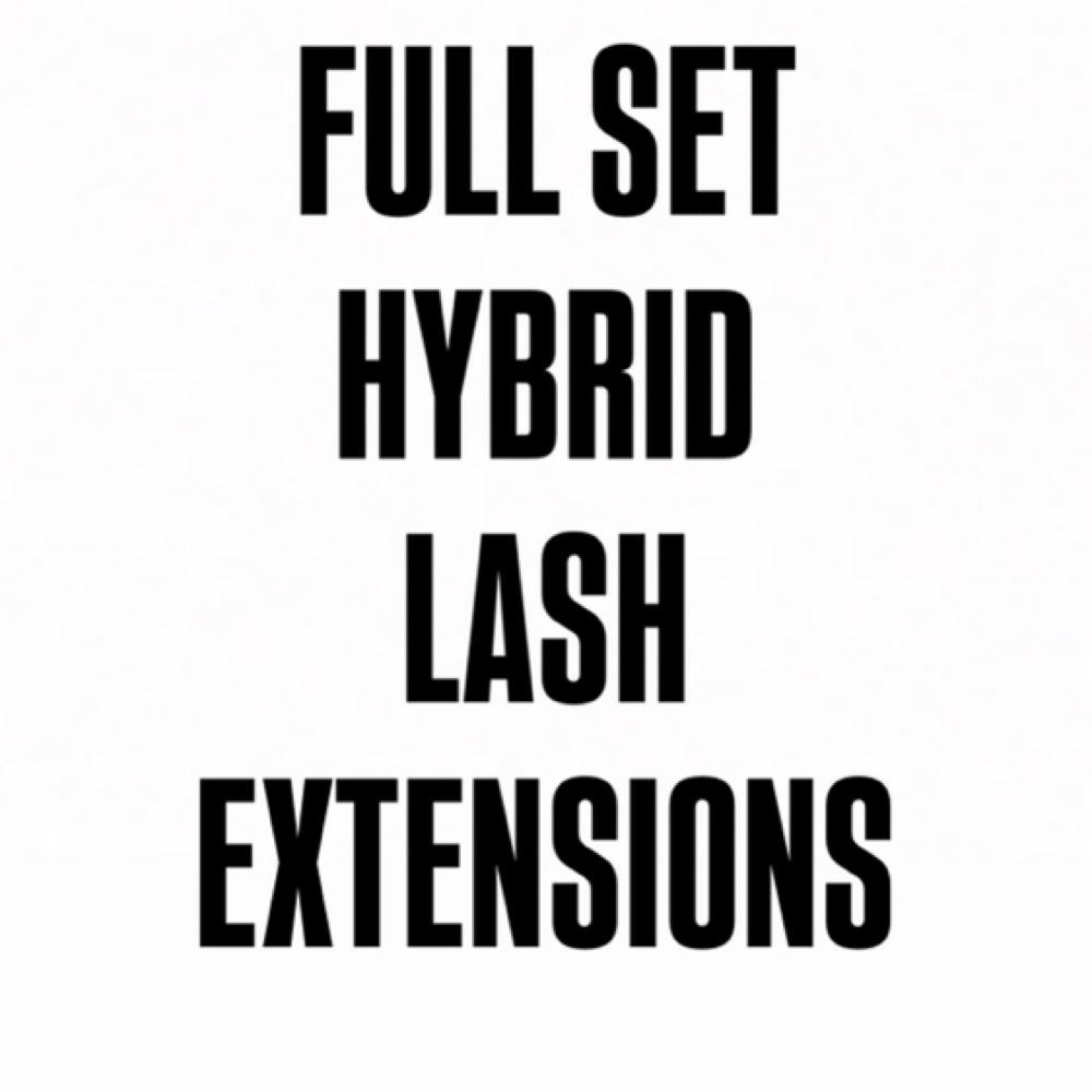 Full Set Hybrid Mink Lash Extensions at Be HER Aesthetics in Charlotte, NC