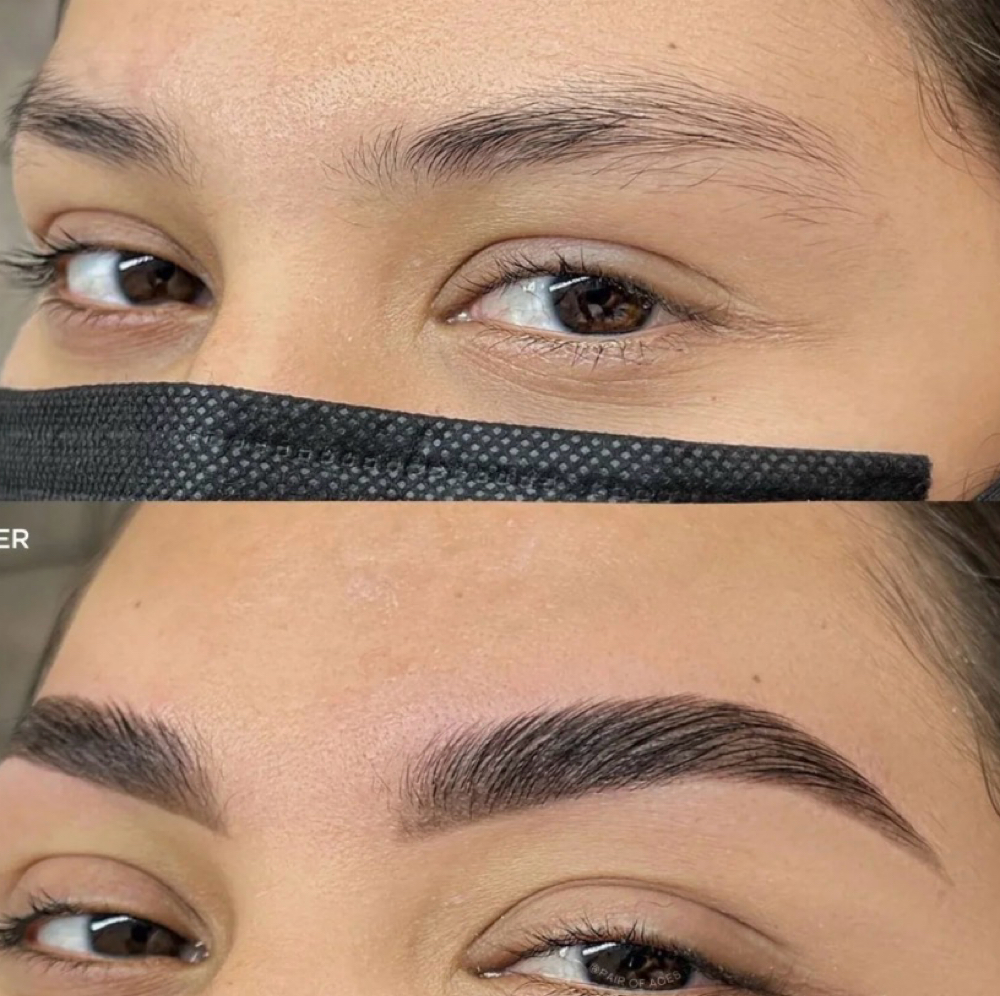 Airbrush Brow Stain & Wax at UnBiased Skincare Spa & Wellness in Saint Louis, MO