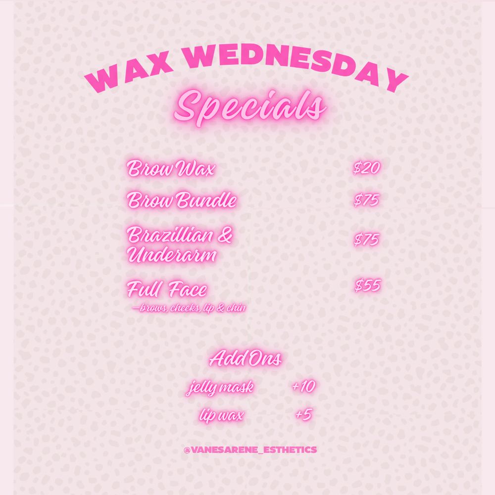 Full Face Wax Wednesday