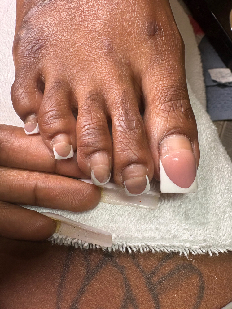 Acrylic Toes Fill In