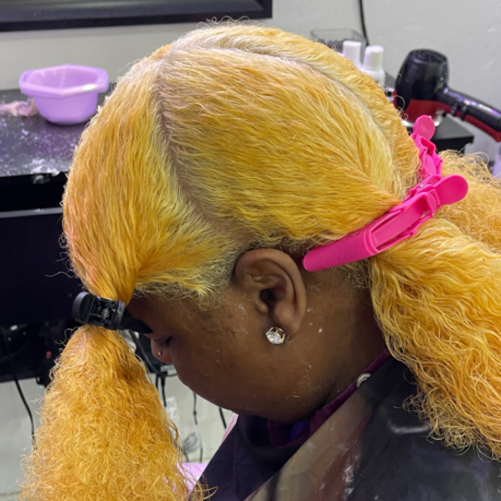 All Ova Blonding at Audacity beauty parlor in Reno, NV