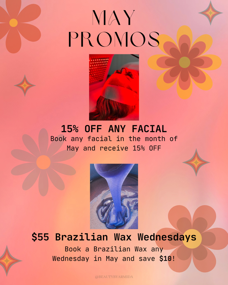 15% OFF ANY FACIAL