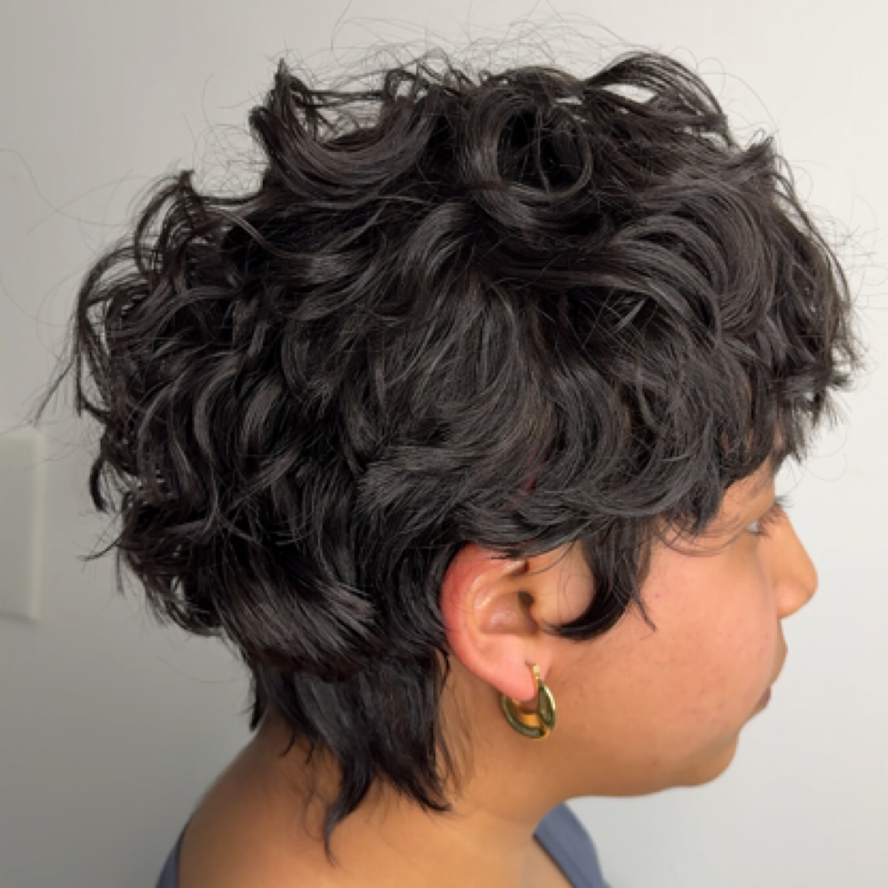 Curl Experience (Returning Client) at FLUFF Curl Studio in Philadelphia, PA