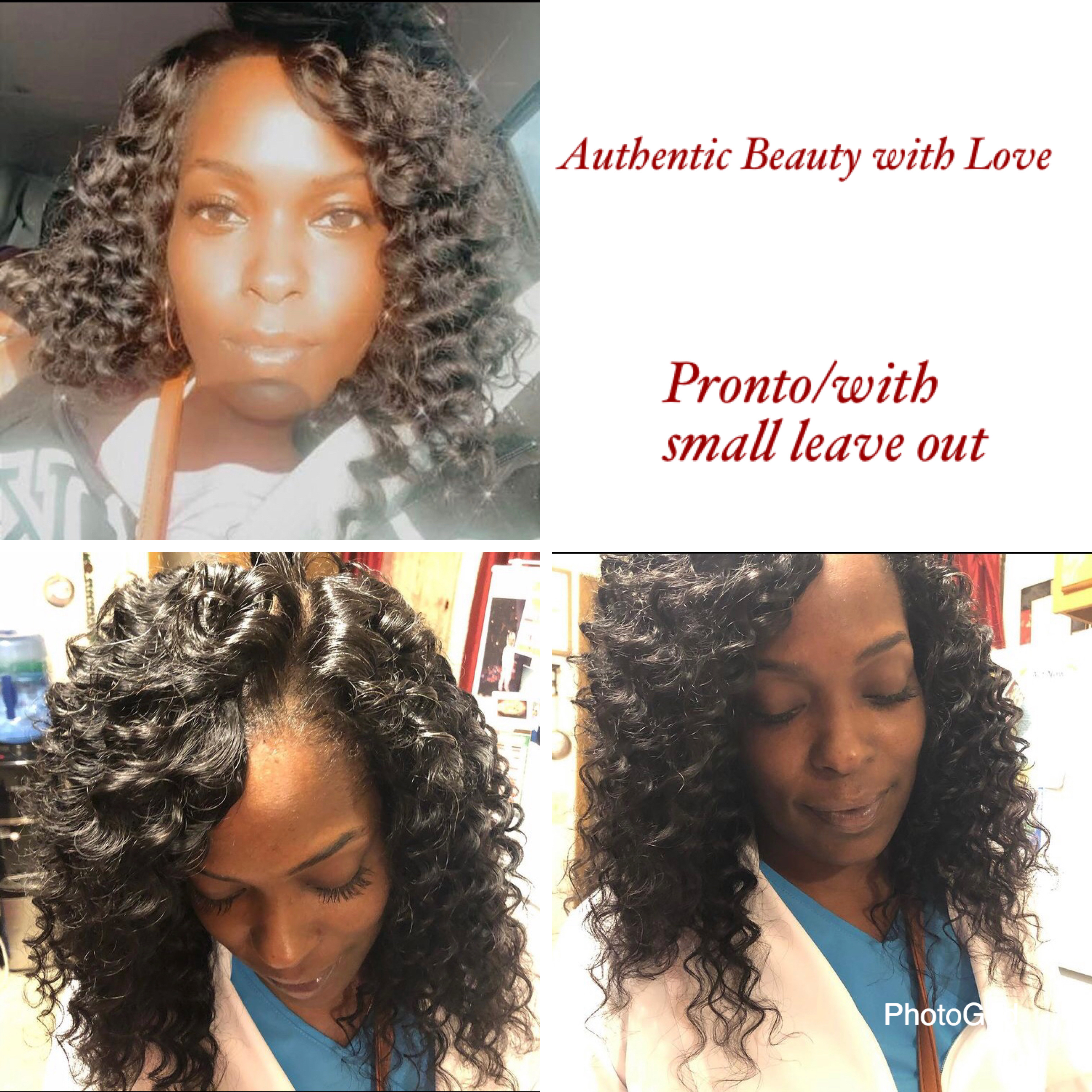 Pronto/small leave out Curls