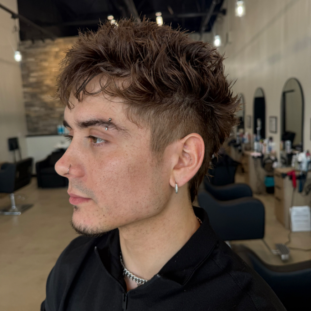Mens Cut (Vanessa B) at TheBlendedCollective in Greenwood, IN