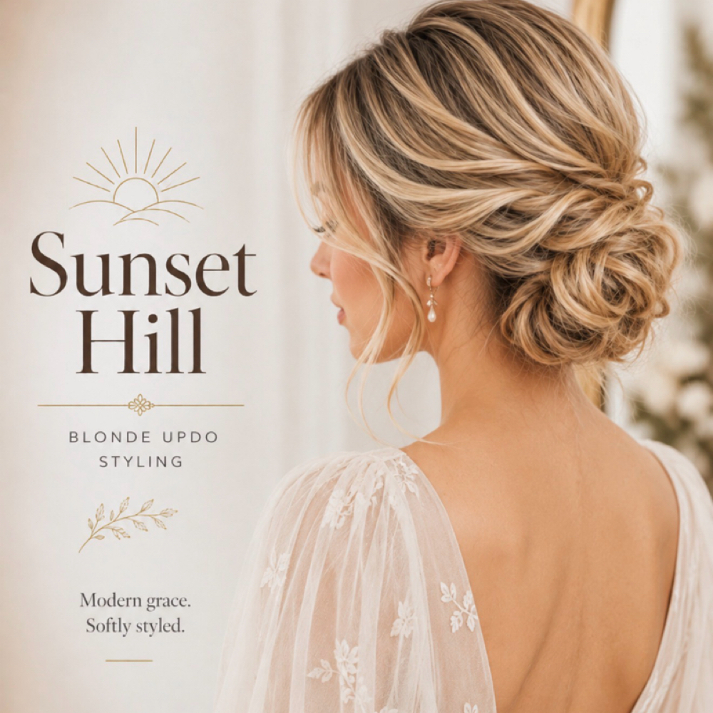 Upstyle Wedding/Prom/Event at The Salon & Barbershop at Sunset Hill in DOVER, NH