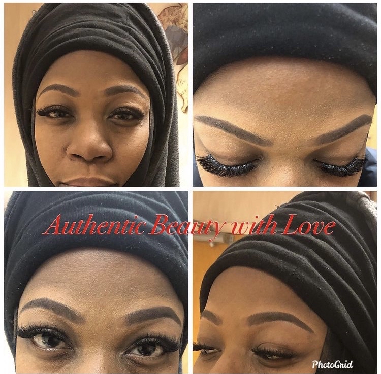 Razor And Fill in Eyebrows
