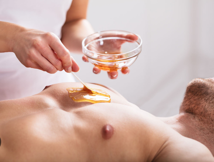 Partial Chest Wax
