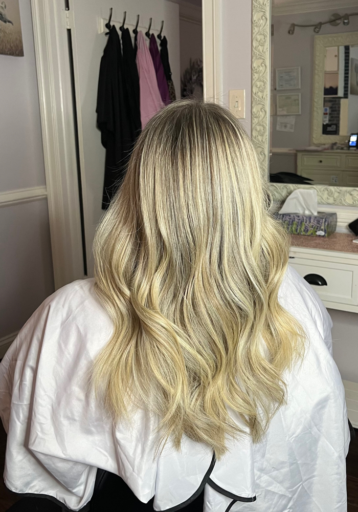 Full Balayage And blow