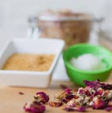 Rose-infused Body Scrub