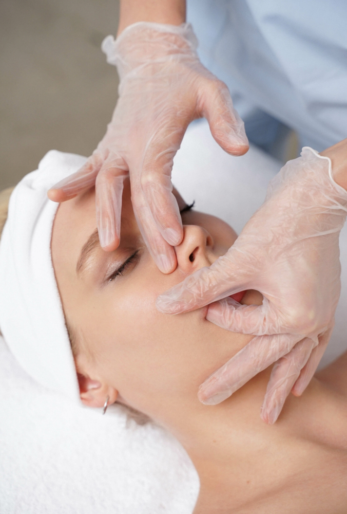 Sculptural facial massage