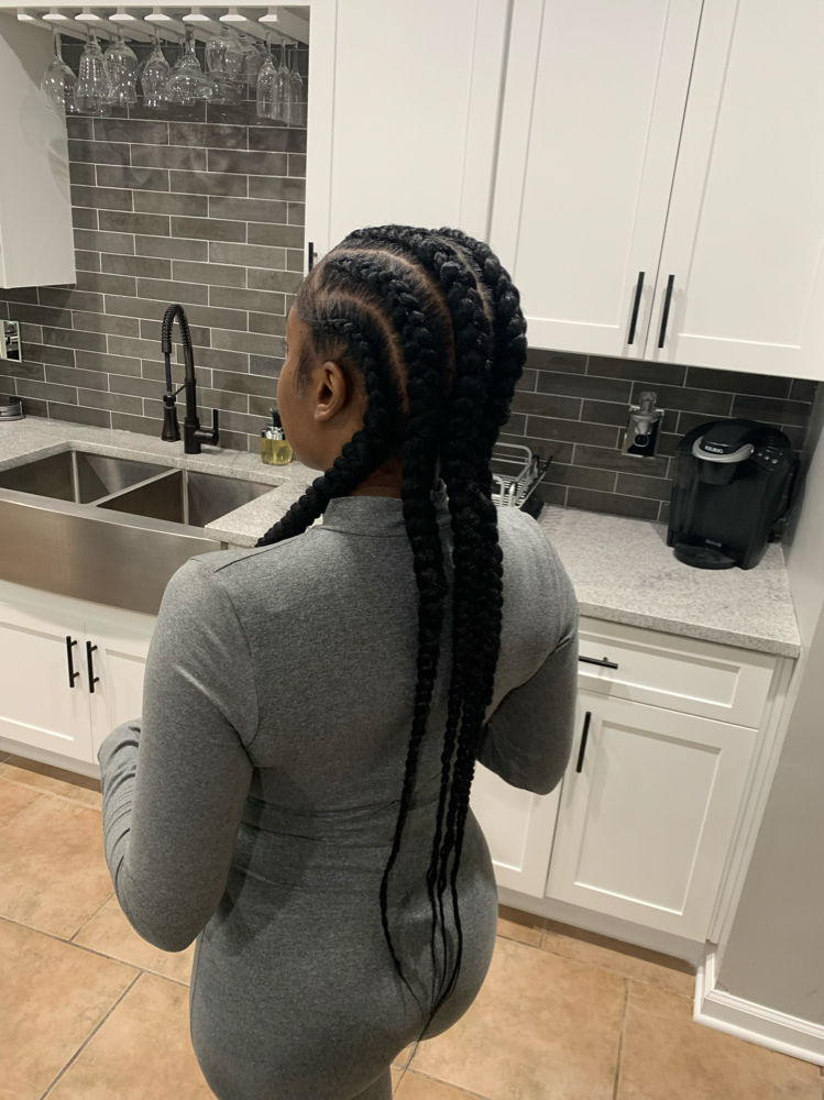 2-6 Feed In Braids