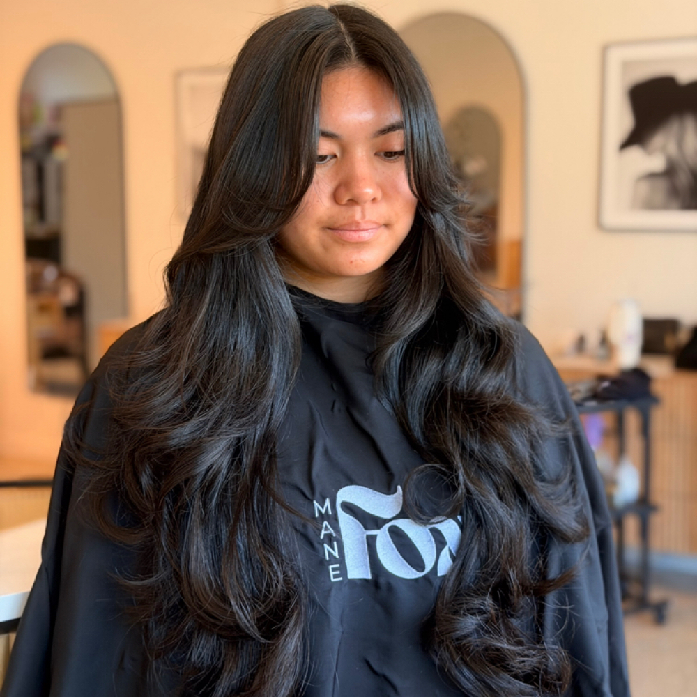 Long Haircut at Hair By Rianna in Sacramento, CA
