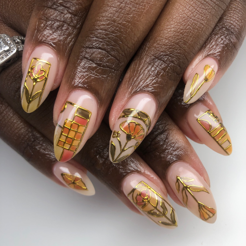 Moderate Art at Nautilus Nails in Brooklyn, NY