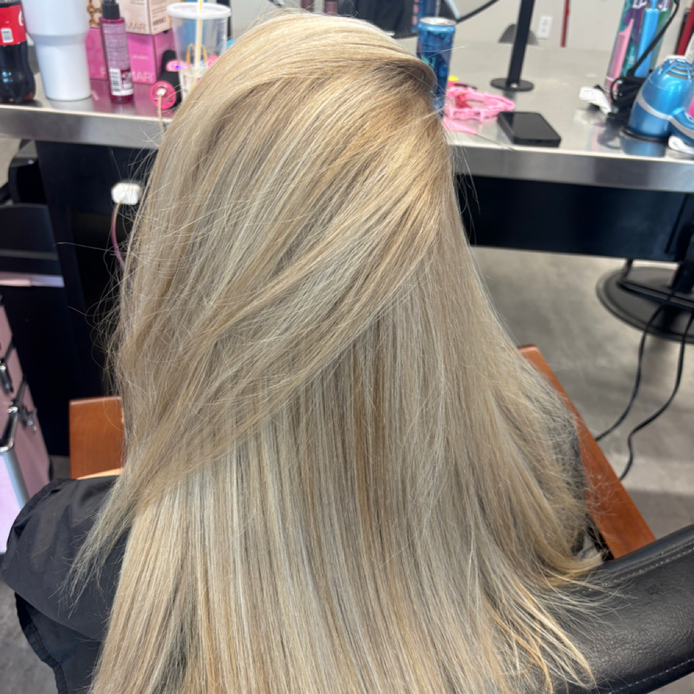 full foil at KP Hair Studio in columbia, SC