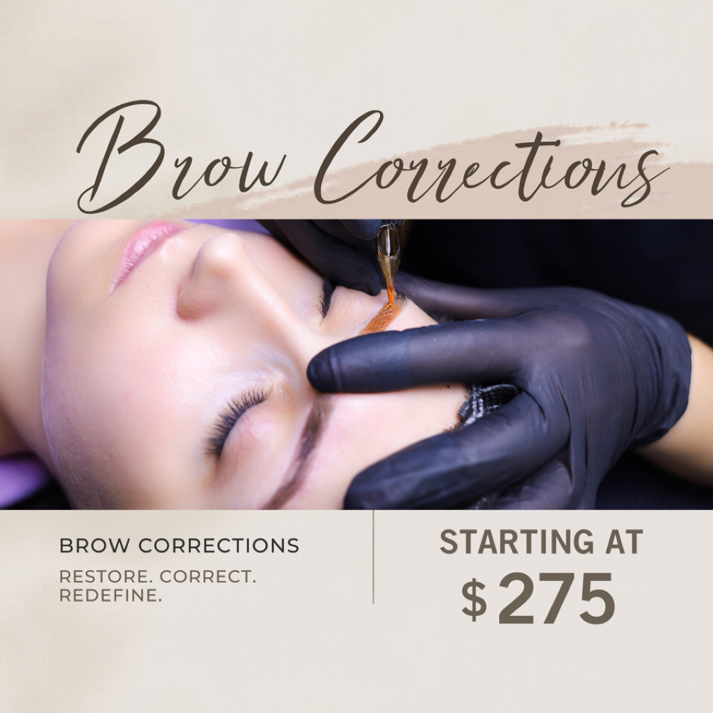 Brow Correction Special- $275 at Pretty & Permanent in Kirkland, WA