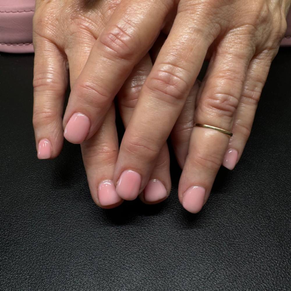 Stuctured Manicure at Nails by a Virgo in Rohnert park, CA
