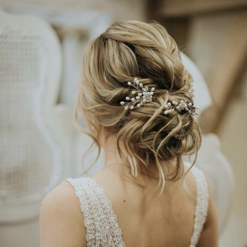 Wedding Hair at Bloomington Extension Bar and Salon in Lubbock, TX