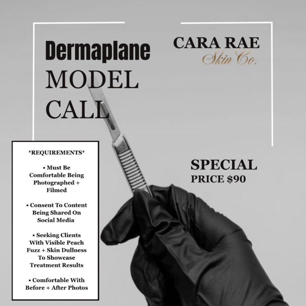 Model | Dermaplane Glow at Cara Rae Skin Co. in Andover, MA