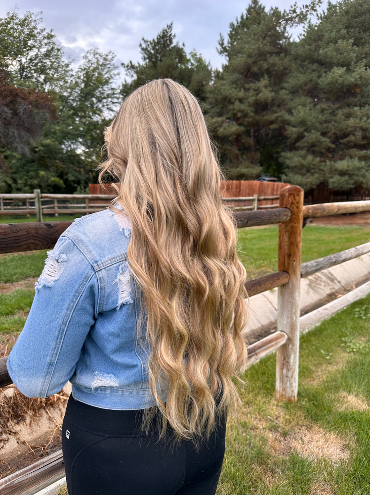 Single Row Hair Extension Install