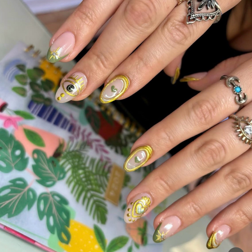 Gel X Extensions+Full Design ✨ at Jessica Nail Artist in Chicago, IL