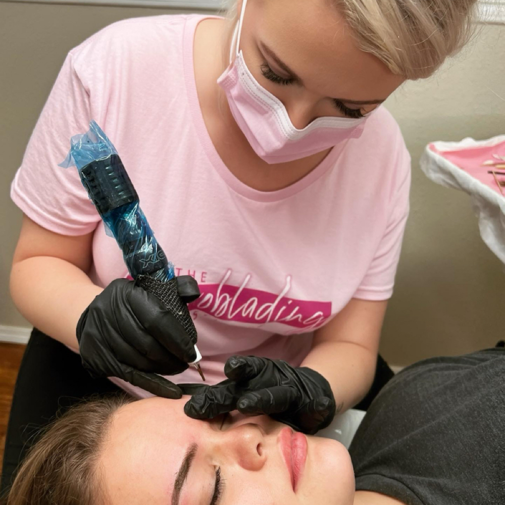 Brow PMU Touch Up at Vain Aesthetics in Mendenhall, MS