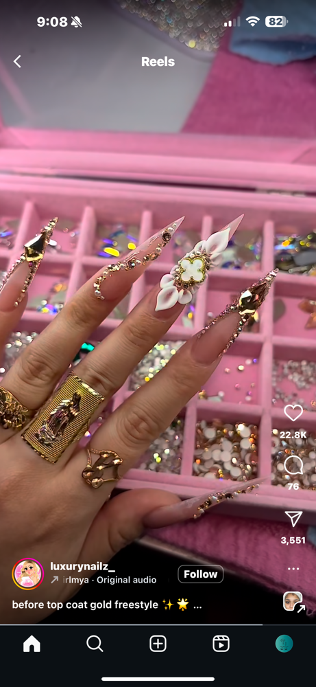 Bling / Charms at G&J Nail Beauty Spa/ JJ Lashes in Utica, NY