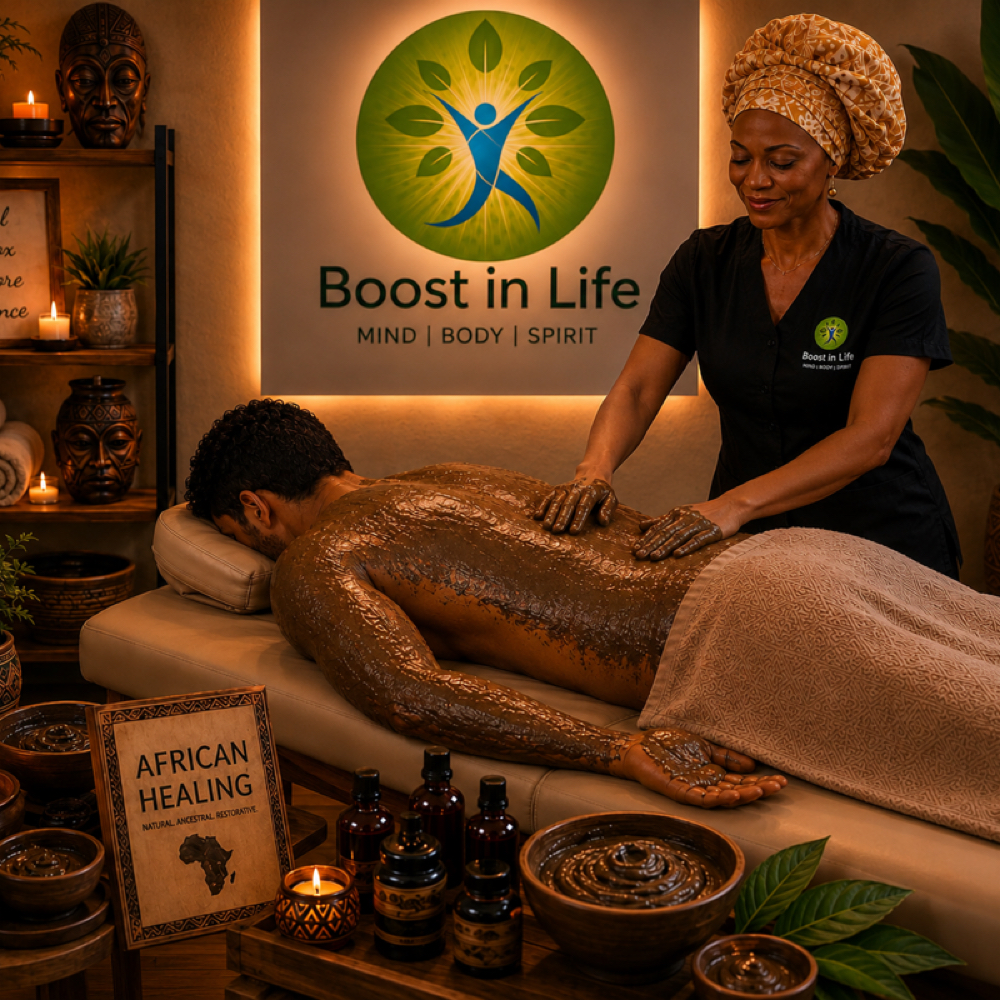 African Healing Massage at Boost in Life Holistic Healing in Houston, TX