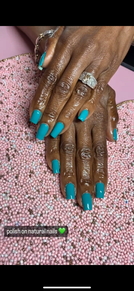 Gel Polish on Natural Nails