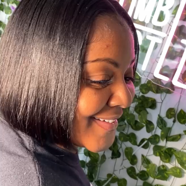 “Bob Cut Add-On” with service only at BeYoutiful Beauty Barr in Houston, TX