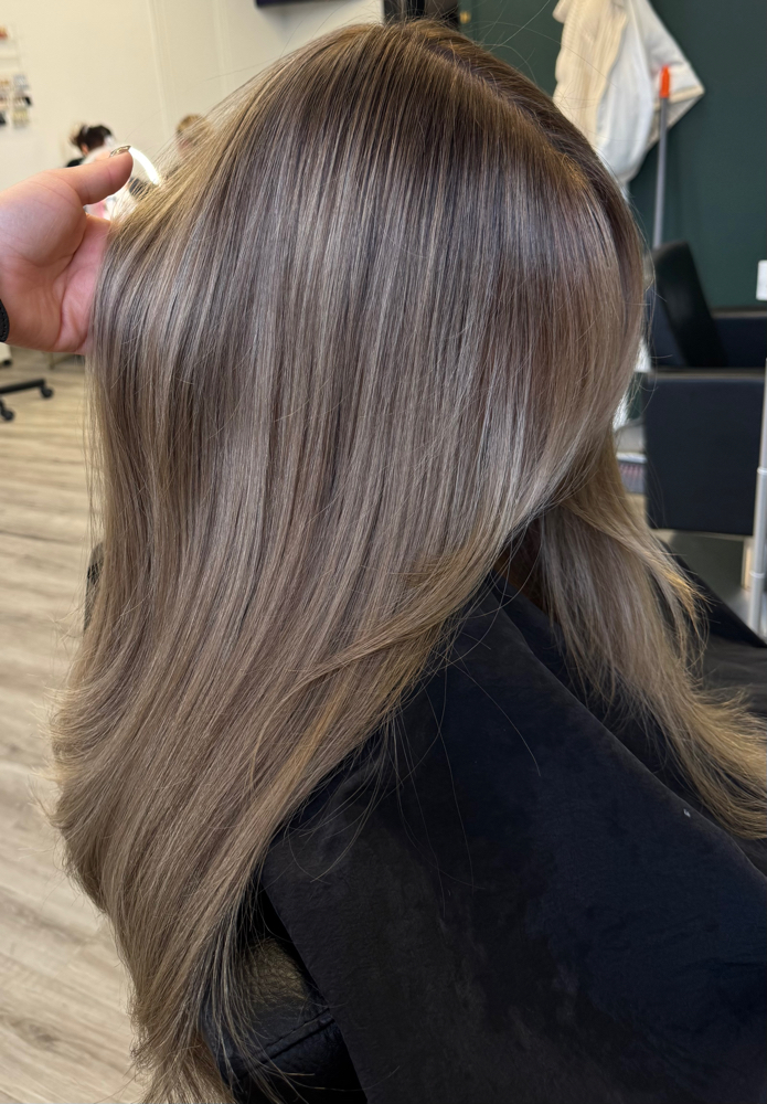 Reverse Highlight / Balayage at B. Yourself Salon in Hays, KS