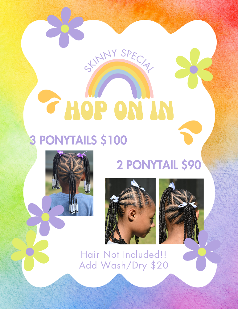 2 Ponytail Special
