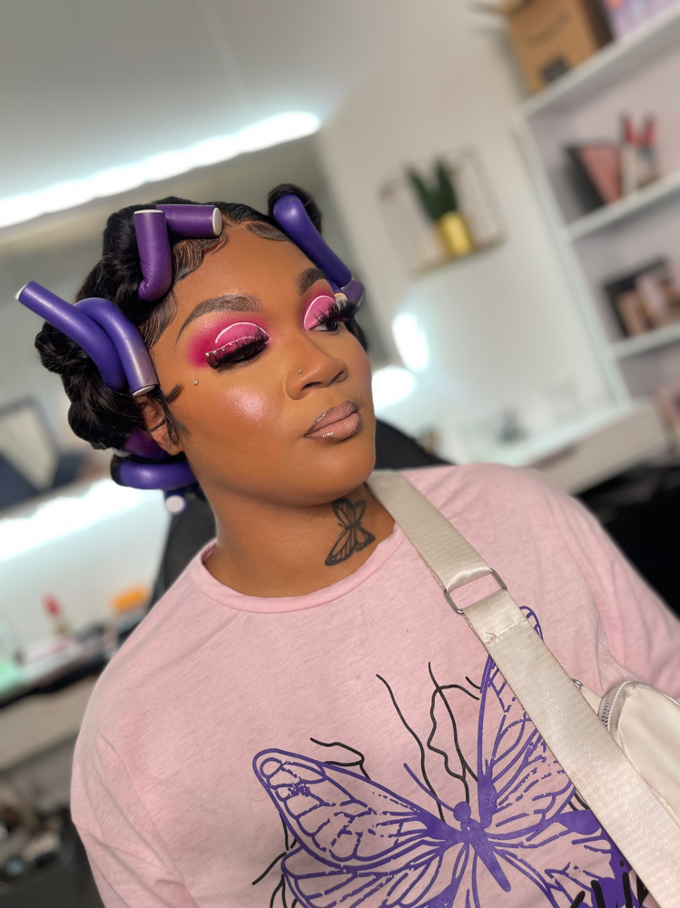 Glam/Dramatic at ThePinkPrint Beauty Bar in Memphis, TN