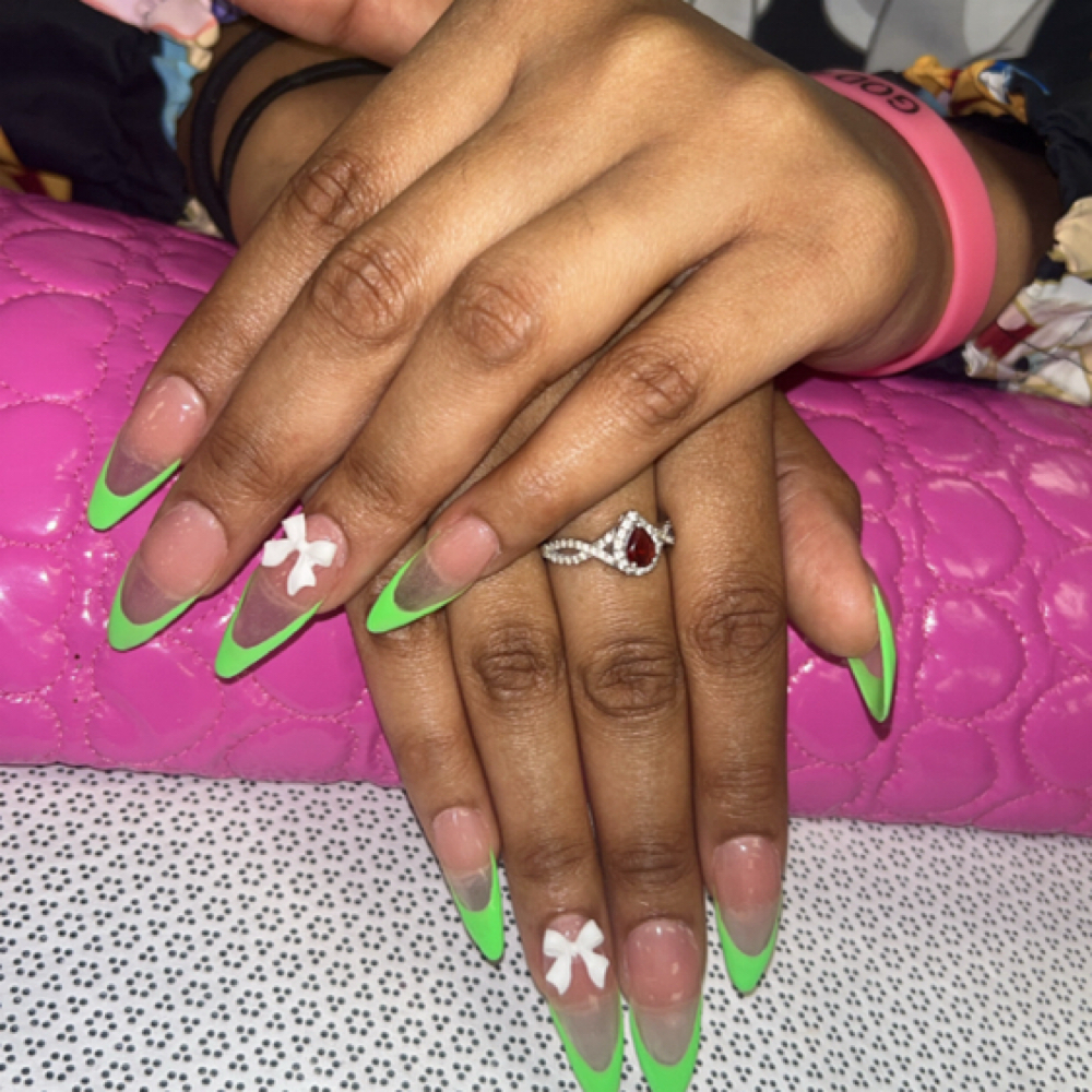 Long Acrylic (full Set) at Central Avenue Salon in Tifton, GA