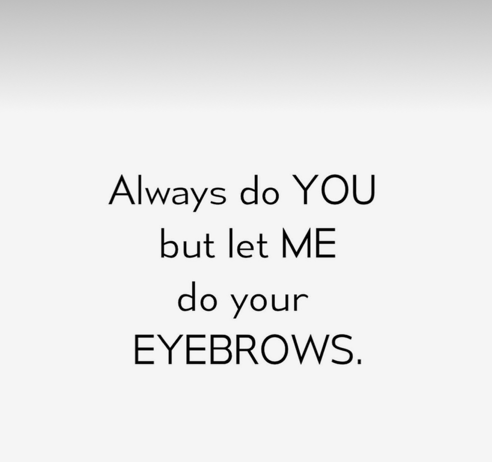 Eyebrow wax