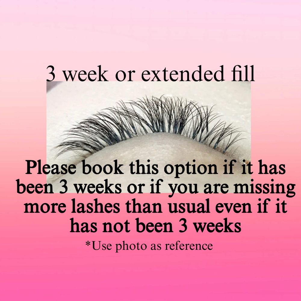 3 Week Eyelash Extentions Refill at Speak Now Lashes in Kingman, AZ