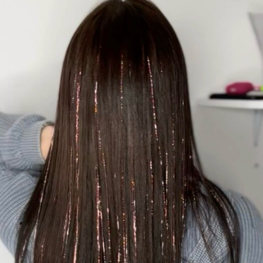 Hair Tinsel at Savor Head Spa & Salon in Sherman, TX