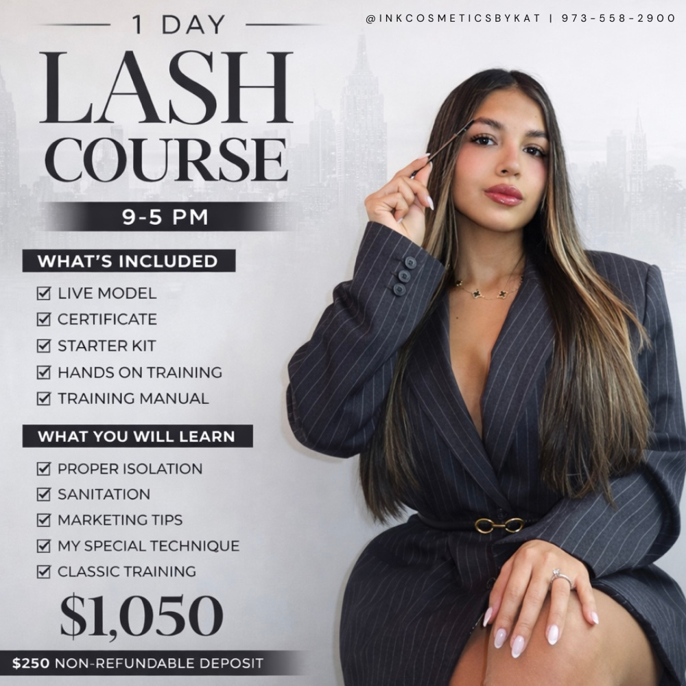Private Lash Training Course at Ink Cosmetics by Kat in Englewood, NJ