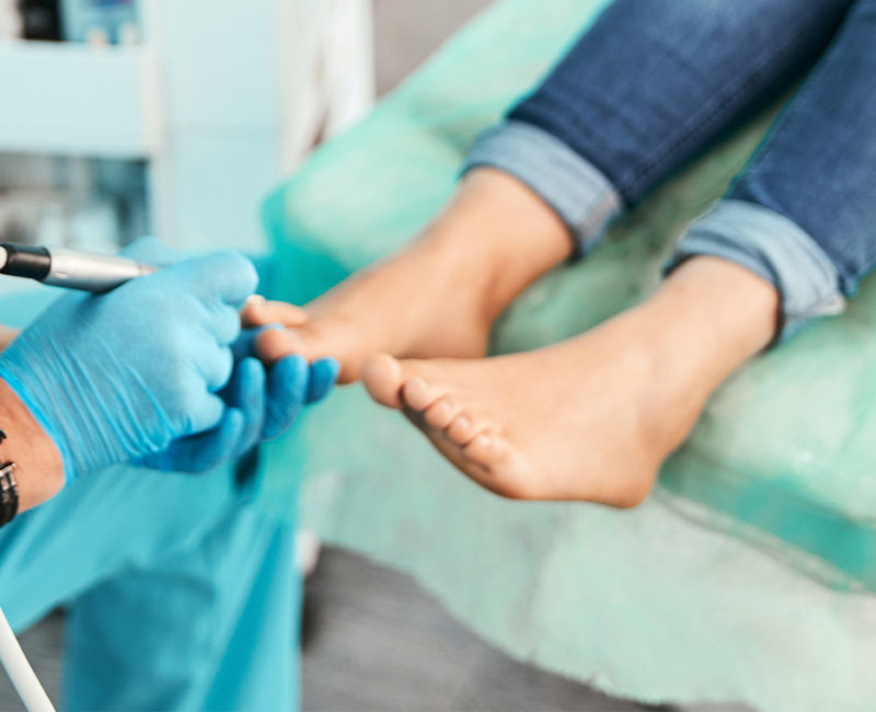 Waterless Pedicure