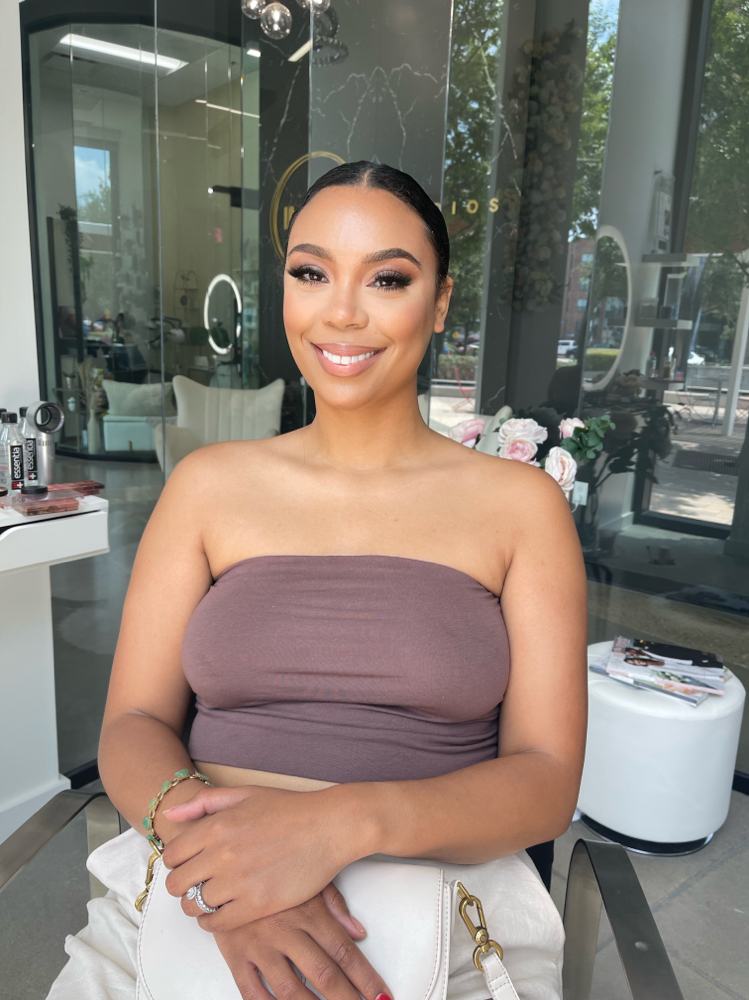 Bridal Makeup Trial at Brushed in Dallas, TX