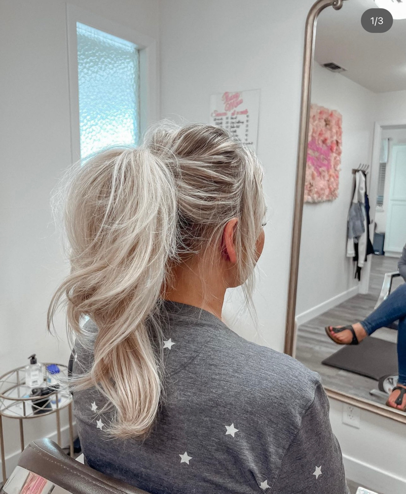 Partial Grey Blending at The Beauty Bar At Frankie & Stasi Co. in Grants Pass, OR