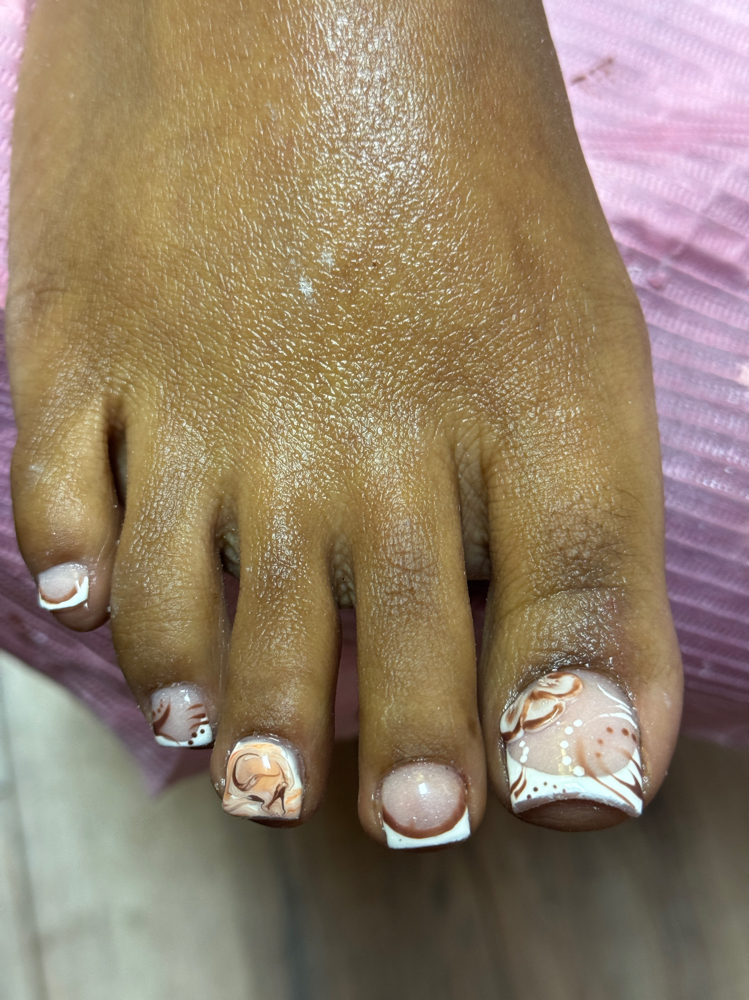 Designed Acrylic Toes