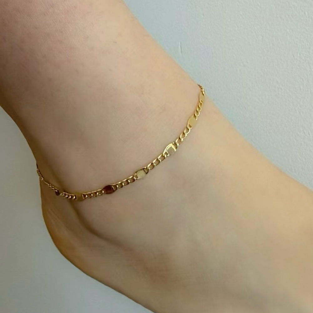 14k Gucci Link Anklet at Nude Skin Aesthetics in San Pedro, CA