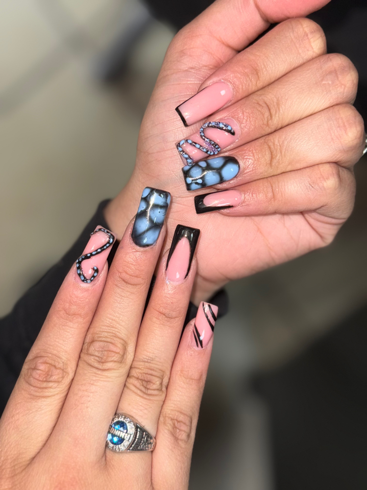 Acrylic Full Set - Medium To Long at Sheslayedit._ in El Paso, TX