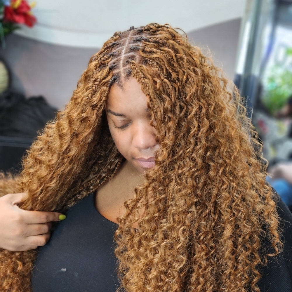 Gypsey at MaryamuAfricanbraids in Newark, NJ