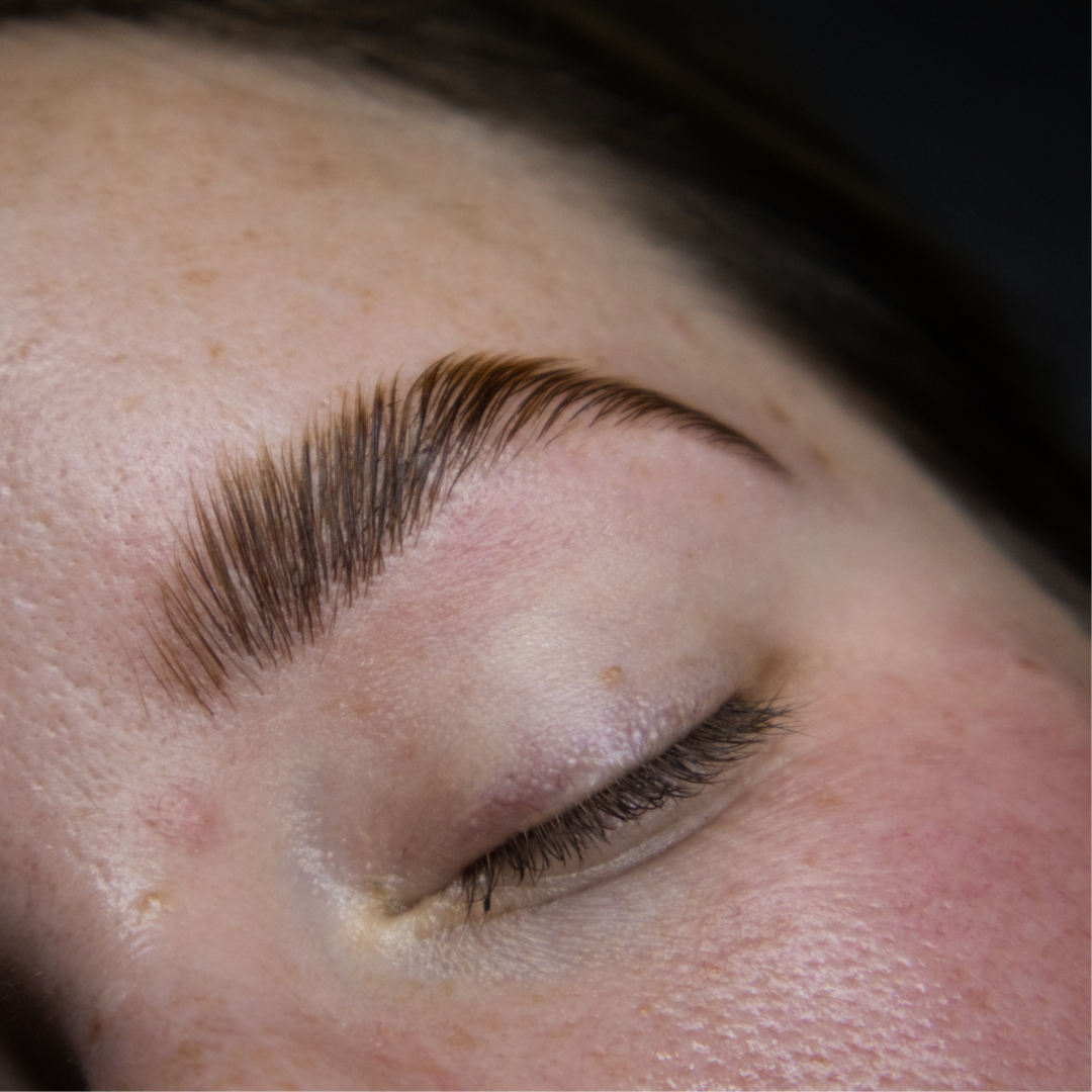 Brow Lamination, Shaping + Tint at Raith Does Lashes & Skin in Richardson, TX