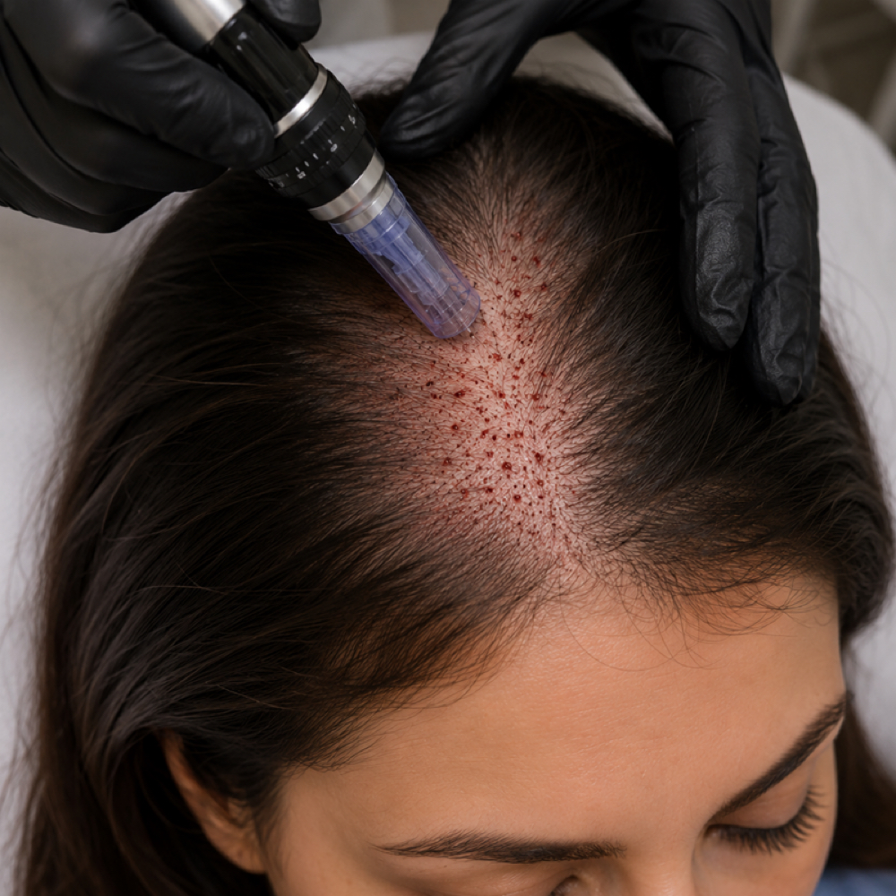 PRP Hair Restoration Treatment at Lux Co Spa Westchase in Houston, TX