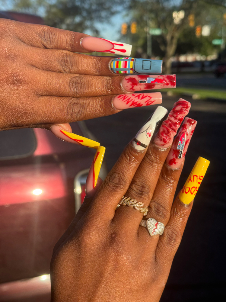 Haloween Nail Art