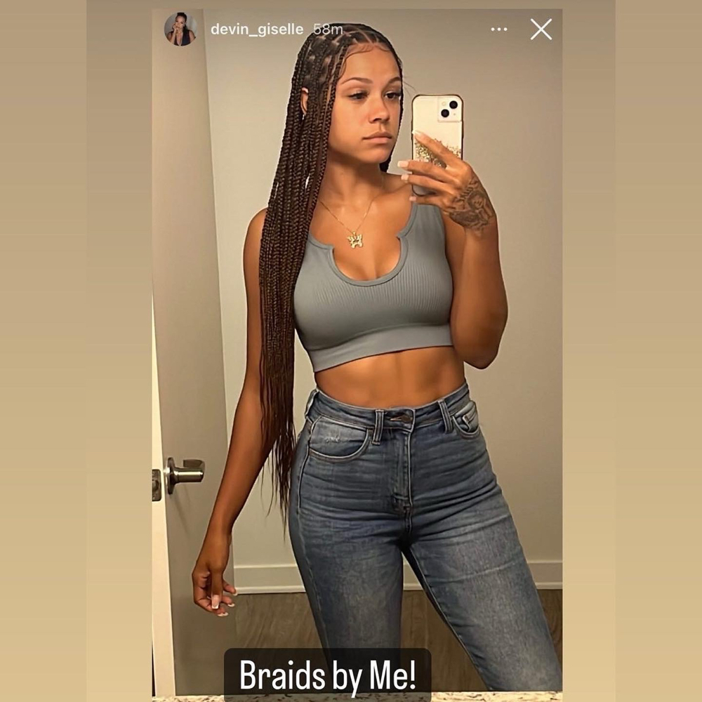 Small Knotless Braids