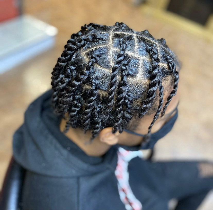 Two-Strand Twist /Top Of Head